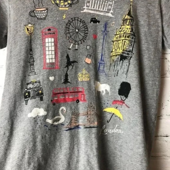J.Crew Collection Tees London Size Small - Picture 3 of 4